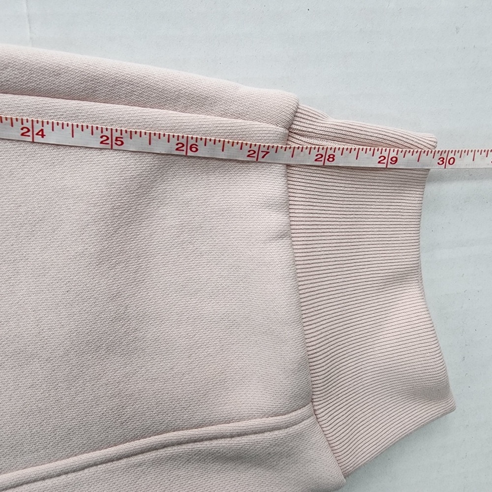 Adidas Light Pink Drawstring All Season Fleece Loose Fit Sweatpants - Picture 8 of 11